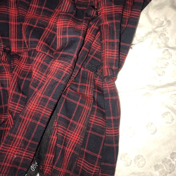 BORN TO BURN PLAID MINI DRESS - current mood - dolls kill - Picture 4 of 8